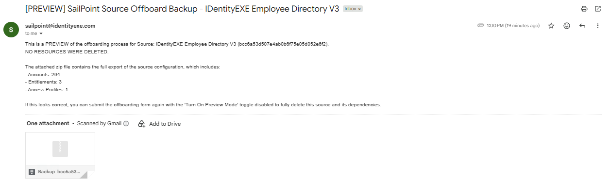 Preview Email