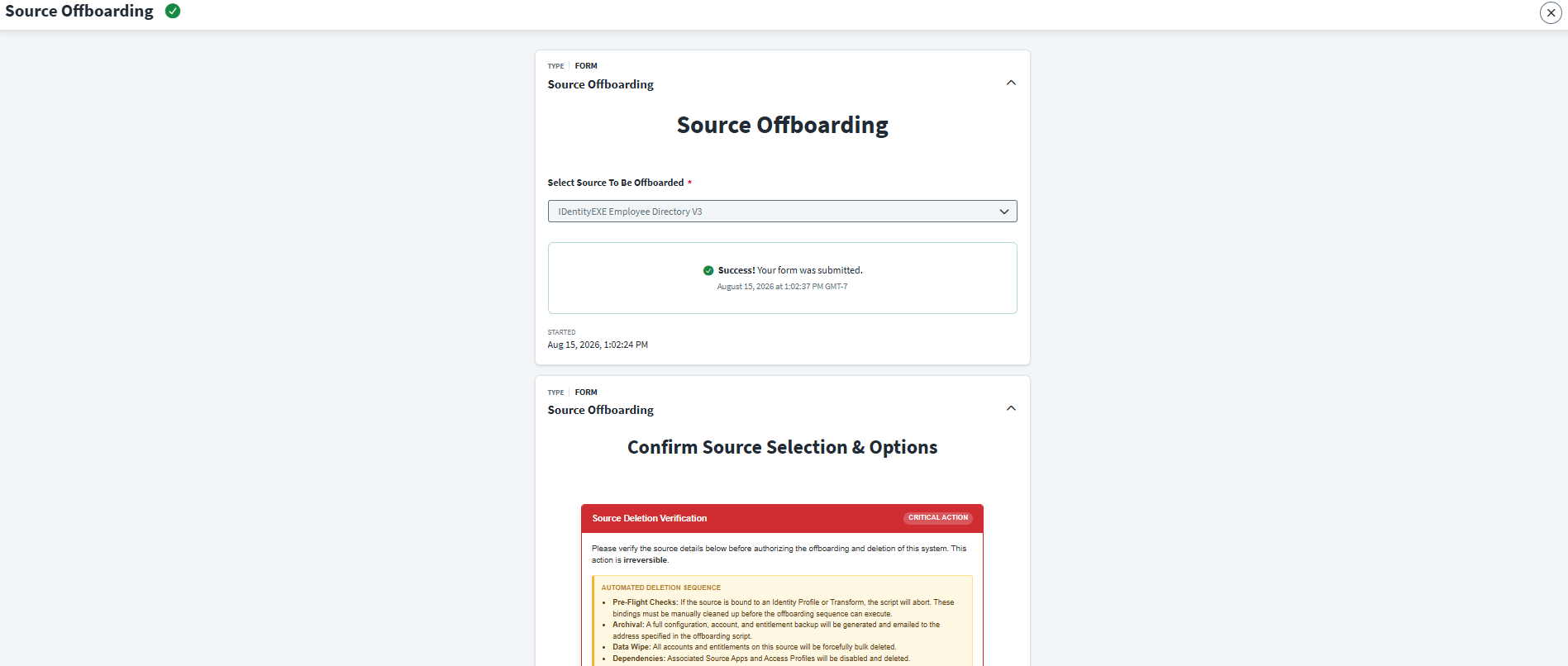 Form Full Deletion 1