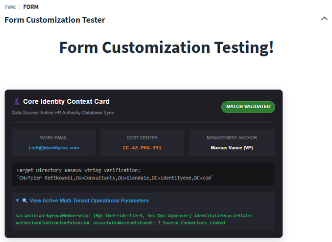 High-Risk Governance Override Detected UI