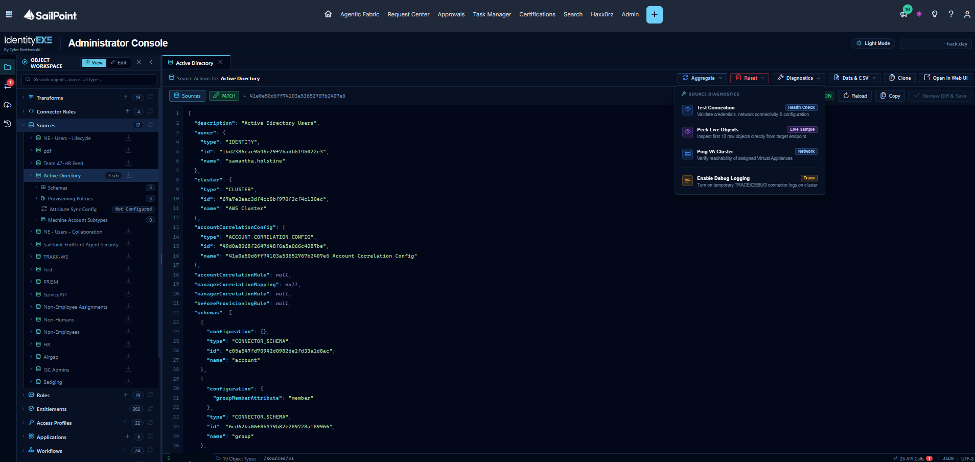 Source Associated Objects and Quick Action Bar